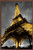 Trends International Eiffel TowerLights 14725 x 22375 Mahogany Framed Version