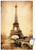 Trends International Poster Mount Eiffel TowerRustic 22375 x 34 Premium Poster  Mount Bundle