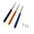 Ouyatoyu 3Pcs Baton Pointers Telescopic Teachers Pointers Teaching Pointers Stick Presentation Pointers Handheld Presenter Retractable Pointers for Classroom Whiteboard BlackBlueOrange