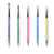 Geaekusa Nail Art Point Drill Drawing Brush Pen 5 PCS Double Ended Nail Art Brushes Nail Art Liner Brushes Nail Art Dotting Pen Tools Set Geaekusa Nail Art Point Drill Drawing Brush Pen 5 PCS Double Ended Nail Art Brushes Nail Art Liner Brushes Nail Art Dotting Pen Tools Set