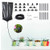 Indoor Irrigation System Kit Automatic Drip Irrigation System Garden Watering System DIY Drip Sprinkler System Kit with 10L Water Bag Distribution Tubing Hose Supplies For Potted Flower Patio Lawn