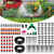 Garden Irrigation System Automatic Watering System Drip Irrigation System 100FT 14 Blank Distribution Hose DIY Micro Irrigation Kit Saving Water with Adjustable Dripper For Greenhouse Patio Lawn
