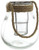 Lucky Winner 7" Rounded Clear Glass Candle Lantern Vase with Rope Handle