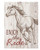 Enjoy the Ride Mustang Horse Whitewash 5.5 x 7.5 Solid Wood Barnhouse Block Sign