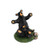 DEMDACO Bear Play Black Bear 4 x 35 Handcast Resin Figurine Sculpture