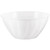 Amscan 438805.08 Stylish Swirl Plastic Bowl Table Reusable Serveware and Dishware Party Supplies 5 Qt. White