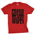 Mens Proud Husband of a Freaking Awesome Wife Funny Valentines Day T Shirt Red  XL