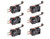 OdiySurveil TM 6 In Pack V1561C25 SPDT Micro Limit Switch Long Hinge Roller Momentary Snap Action LOT