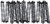 WowToyz Classic Train Track - 20 Pieces Straight