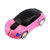 CHUYI 24GHz 3D Car Shape Wireless Optical Mouse Office Mouse USB Office Mouse with Receiver for PC Laptop Pink