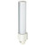 Sunlite 88275SU LED Horizontal PLD Light Bulb Plug and Play 9 Watts 26W Equivalent 1000 Lumens G24q Base4 Pin Ballast Dependant CFL Replacement UL Listed 1 Pack 50K  Super White