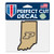 WinCraft Purdue Boilermakers NCAA 4x5 Perfect Cut State Decal