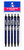 Pro Specialties Group MLB Milwaukee Brewers 5Pack Click Pens