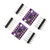 Comimark 2Pcs IICSPI LSM6DS3 3 Axis Gyroscope Accelerometer 6 Axis Sensor Transfer Module