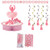 Twinkle Toes Party Decorations Supply Pack: Centerpiece, Jointed Banner, Dizzy Danglers and Straws