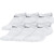 Nike Kids Everyday Cushioned NoShow Socks 6 Pair WhiteBlack Medium