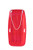 OUTDOOR NATION Downhill Sprinter Toboggan Snow Sleds Durable with 2 Handles Pull Rope RED