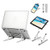 Laptop Stand Adjustable Portable Laptop Holder Aluminum Foldable Laptop Riser Computer Stand Vertical Laptop Stand Compatible with MacBook Air Pro Dell XPS HP Lenovo More 10156 Laptops