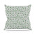 KESS InHouse Snap Studio Miniature Christmas Green Gray Throw Pillow 16 by 16Inch