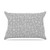 KESS InHouse Snap Studio Miniature Christmas Gray White Standard Pillow Case 30 by 20Inch