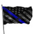 Thin Blue Line Police Flag 3x5 FT American Flag Outdoor Banner Family Banner Garden Banner