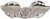 EagleEmblems P15445 Wing-USAF,Aircrew,Basic (Mini) (1.25'')