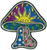 Dan Morris  Sun Mushroom  325x325  Embroidered Patch
