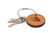 Welder Keychain Wood Twist Cable Keychain  Large