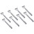 Back Scratcher Kmeivol Portable Extendable Back Scratcher for Men and Women 8 Pack Back Scratchers Telescoping Stainless Steel Handy Pocket Pen Clip Back Scratcher