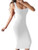 BEAGIMEG Womens Basic Tank Bodycon Sleeveless Solid Casual Long Dress White