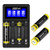 SEIVI 2800mAh NiMH AA Rechargeable Batteries 4 Pack 1000mAh AAA 4 Pack and LCD Smart AA AAA NiMH Rechargeable Battery Charger  2A USB Charging Port SN044AA4AAA