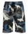 Kanu Surf Mens Miles Swim Trunks Regular  Extended Sizes Surf Camo Black Small