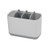 Joseph Joseph 70510 EasyStore Toothbrush Holder Bathroom Storage Organizer Caddy, Large, Gray
