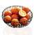 Iron Storage Basket Retro Handcrafted Fruit Basket Fruit Bowls Countertop Basket Bread Snack Vegetable Storage Basket Organizer