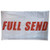 Full Send New Banner Flag April Drop Red White Black 3x5 Feet Nelk Nelkboys for The Boys College Dorm Party Sign White