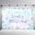 Avezano Winter Onderland Backdrop Winter ONEderland First Birthday Background 7x5ft Vinyl Blue and Sliver Snowflake 1st Birthday Background for Boys