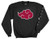 Ripple Junction Naruto  Shippuden Adult Akatsuki Cloud Anti Leaf Symbols Fleece Crew Sweatshirt 3XL Black