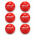 Keenstone Weighted Baseballs Softball Heavy Training Balls for Hitting Batting and Pitching Training 16 oz 6 Pack 6 Pack