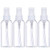 4 Pack Small Spray Bottles 2oz50ml Clear Empty Fine Mist Plastic Mini Travel Spray Bottle Set Small Refillable Liquid Containers