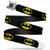 BuckleDown Seatbelt Belt Batman XL