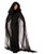 DoLoveY Womens The Haunted Scary Devil Ghost Witch Cosplay Halloween Costume Long Dress Robe Black