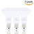 (Not Dimmable) Lamsky E17 Base R16 R14 Bulb,Mini Reflector Light Bulb,Intermediate Base Bulb, 5 Watt, Warm White 2700K, 120 Degree,40W Incandescent Replacement 3-Pack