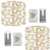 2 Pack Fairy Lights Battery Operated33ft 120LED 8 Modes String Lights With Remote Control Timer Twinkle Waterproof String Lights Silver Wire Firefly Lights for Garden Party Outdoor Decor Cool White