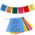 EKEV Tibetan Prayer Flags  Happiness Courage Love Tranquility Wisdom  Handmade Buddhist Flags 10 x 12  6 Flags 1 String