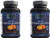 Blue Ice Fermented Cod Liver Oil  ORANGE Flavor  120 Capsules  2 Pack