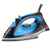 MARTISAN Compact Steam Iron 1200W Nonstick Soleplate Lightweight Iron Variable Temperature Steam BlueBlack