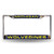 NCAA Rico Industries Laser Cut Inlaid Standard Chrome License Plate Frame Michigan Wolverines  Blue Insert
