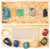 ZenQ Healing Crystals Set in Wooden Box  7 Chakra Tumbled Stones 7 Colorful Raw Healing Stones Plus 1 Selenite Charging Plate Guide Gift Ready