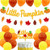 Little Pumpkin Party Decoration Pumpkin Banner Pumpkin Cake Topper Latex Balloon for Kids Boy Girl Baby Shower Themed Fall Autumn Maple Leaves Mantle Thanksgiving Day Seasonal Festival Party Supplies