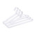 Jetdio 177 Strong Metal Wire Hangers Clothes Hangers Coat Hanger Standard Suit Hangers Ideal for Everyday Use 30 Pack White